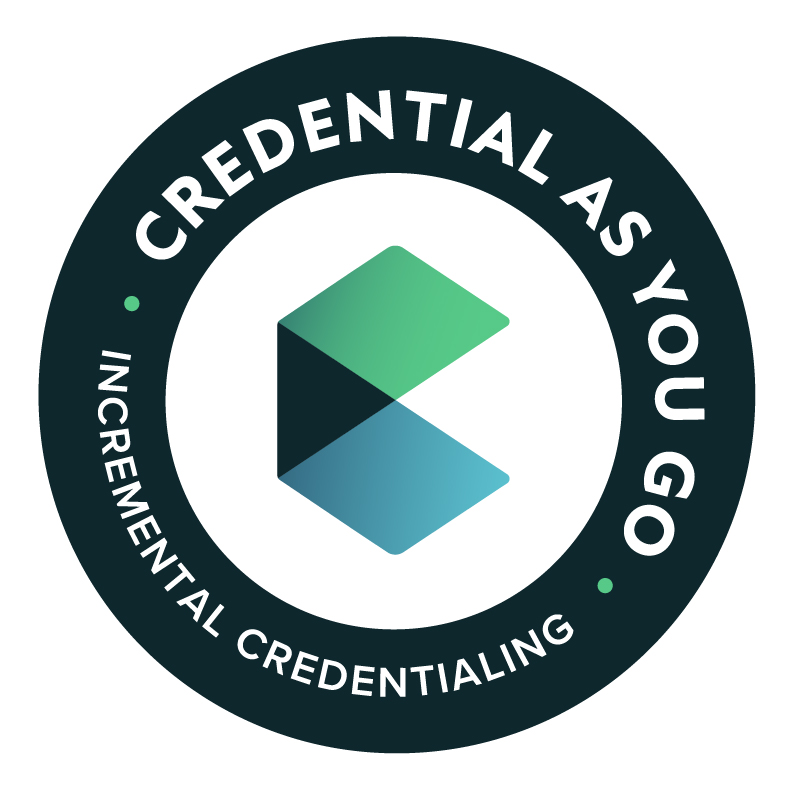 The Credential As You Go logo