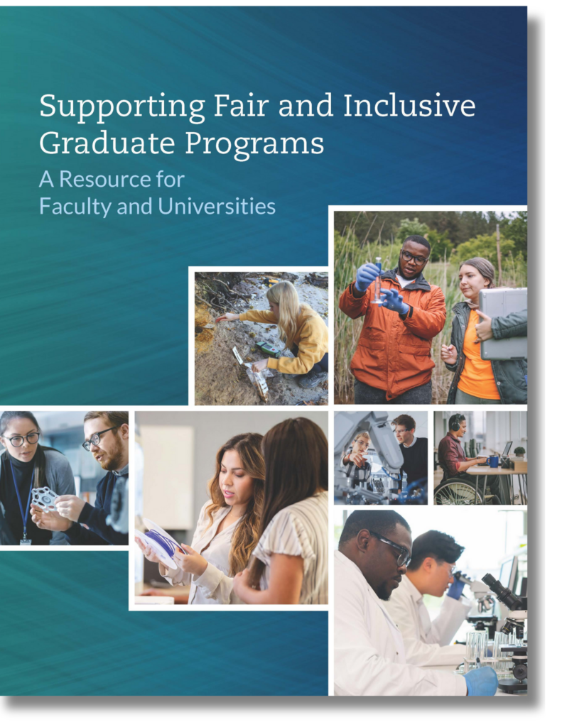 Supporting Fair and Inclusive Graduate Programs - CGS